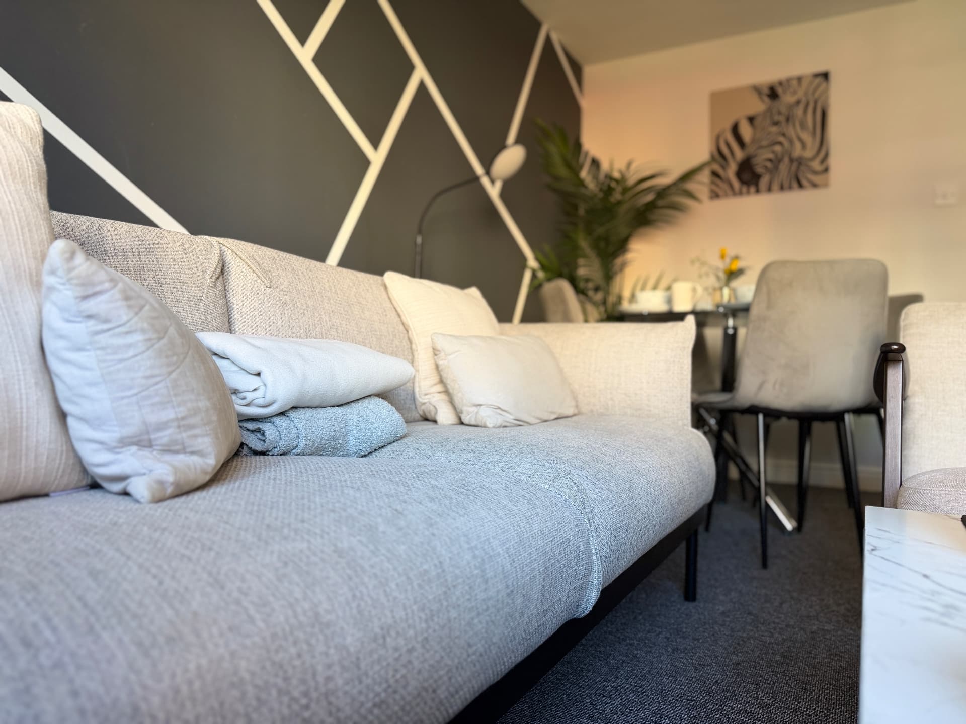 Short-let property interior in Camden